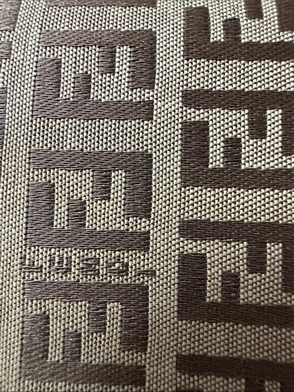 Fendi Brown Tan FF Logo Long Bifold Zucch Wallet